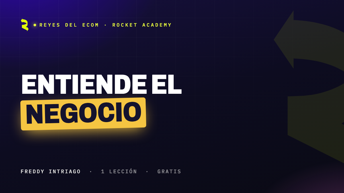 Entiende el negocio
